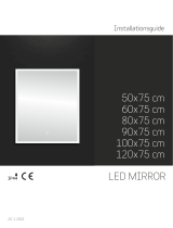 Bauhaus 50×75 cm LED MIRROR Installationsguide