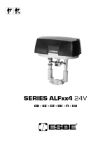 ESBE Series ALFxx4 Installationsguide