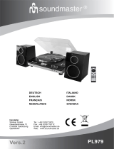 Soundmaster PL979 Användarmanual