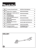 Makita DSL801 Användarmanual