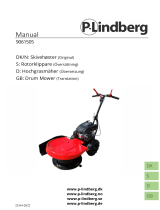 P-Lindberg P-Lindberg 9061505 Drum Mower Användarmanual