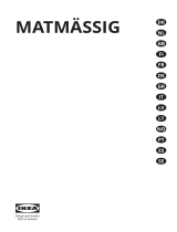 IKEA MATMASSIG Användarmanual