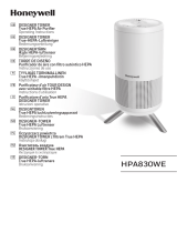 Honeywell HPA830WE Användarmanual