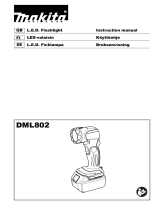 Makita DML802 Användarmanual