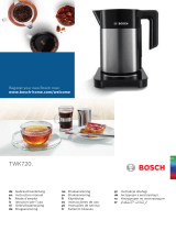 Bosch TWK720 Användarmanual