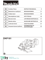 Makita DKP181 Användarmanual