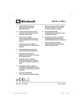 EINHELL GE-PP 18 RB Li Användarmanual