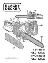 BLACK DECKER GKC1825L50-QW Användarmanual