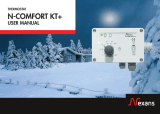 Nexans N-Comfort Kt+ Thermostat Användarmanual