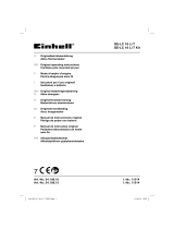 EINHELL GE-LC 18 Li T Användarmanual