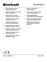 EINHELL GC-PM Användarmanual