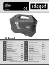 Scheppach Air Force 3 Användarmanual