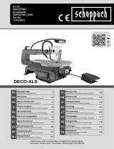 Scheppach DECO-XLS Electric Scroll Saw Användarmanual