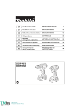 Makita DDF083 Användarmanual