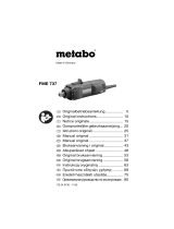 Metabo 600737000 Användarmanual
