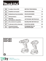 Makita DDF Series Användarmanual