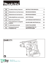 Makita DHR171 Användarmanual