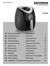 SEVERIN FR 2430 Low fat fryer Användarmanual