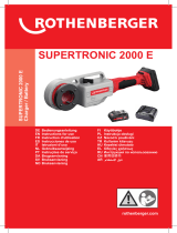 Rothenberger Supertronic 2000 E Användarmanual
