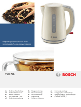 Bosch TWK 7507 Electric Kettles Användarmanual