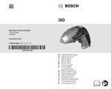 Bosch IXO Användarmanual