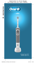 Oral-B 3757 Vitality Rechargeable Toothbrush Användarmanual