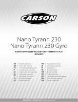 Carson Nano Tyrann 230 Användarmanual