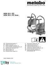 Metabo ASA Serise All Purpose Vacuum Cleaner Användarmanual