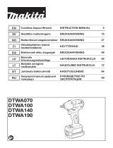 Makita DTWA190 Användarmanual