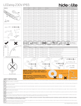 hidealite LEDstrip Användarmanual