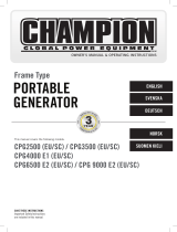 Champion CPG2500 Användarmanual