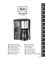 Melitta 100801 Användarmanual