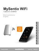 Sentiotec S-WIFI01 MySentio WiFi Användarmanual