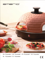 Emerio PO-115985 Pizzarette Pizza Oven Användarmanual