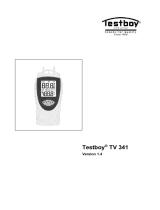 TESTBOY TV-341 Användarmanual