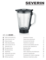 SEVERIN ZB 5593 Ustensile Blender Användarmanual