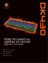 Deltaco Gaming DK430 Användarmanual