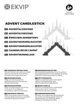 EKVIP ADVENT Candlestick Användarmanual