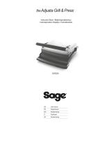 Sage SGR250 Användarmanual