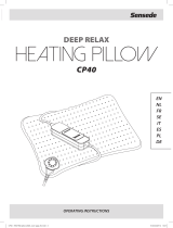 Sensede CP40 Deep Relax Heating Pillow Användarmanual