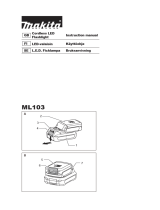 Makita ML103 Användarmanual