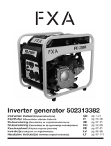 FXA PD 2500I Användarmanual