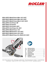 Roller Multi-Press Mini 14 V ACC Användarmanual