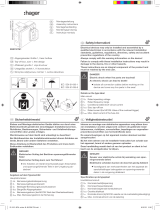 Hager KEB741M1 Användarmanual