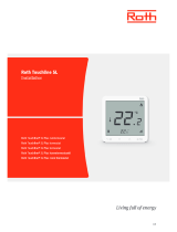 Roth Touchline SL Plus Room Thermostat Användarmanual