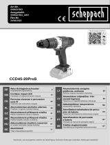 Scheppach CCD45-20ProS Användarmanual