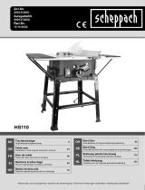 Scheppach HS110 Användarmanual