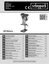 Scheppach DP19Vario Användarmanual