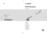 Bosch 550 GTR Professional Drywall Sander Användarmanual