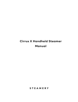 Steamery Cirrus X Användarmanual
